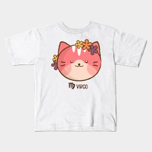 Virgo Cat Kids T-Shirt